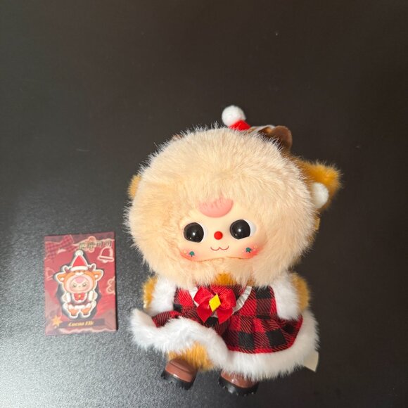 LOT OF 3 BABY THREE CHRISTMAS PLUSH NIB - Picture 4 of 4